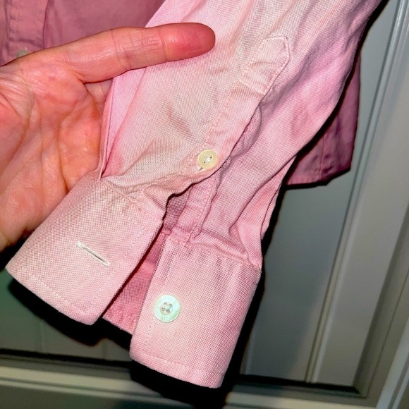 Vintage Lilly Pulitzer plain pink button down Size 6 preppy Coastal Classic. - Picture 6 of 10